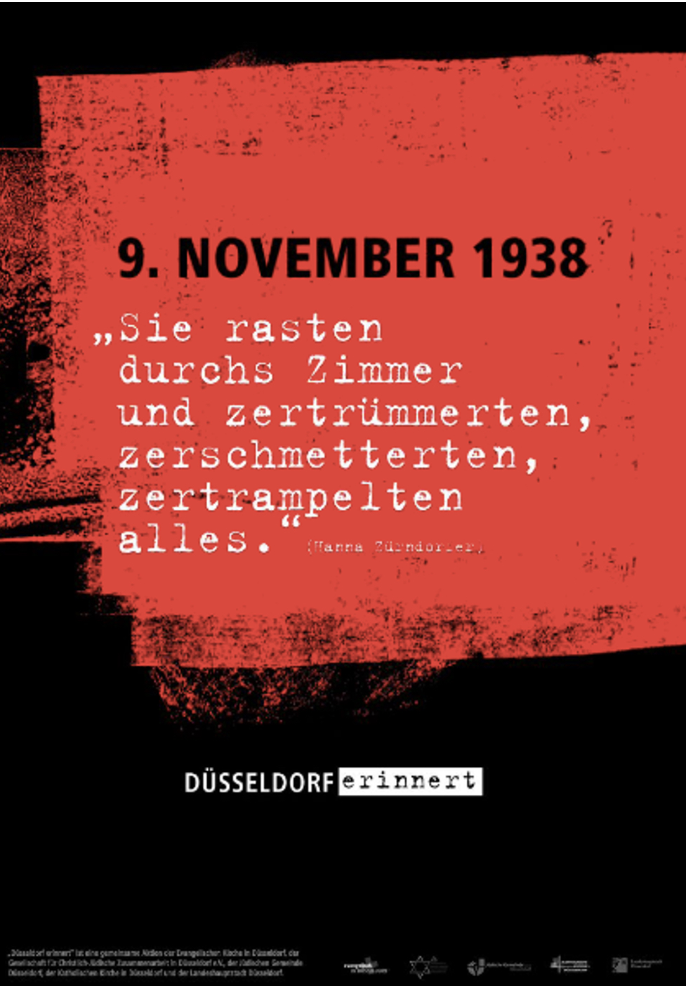 Erinnerung an den 09. November 1938 AlbertEinsteinGymnasium Düsseldorf